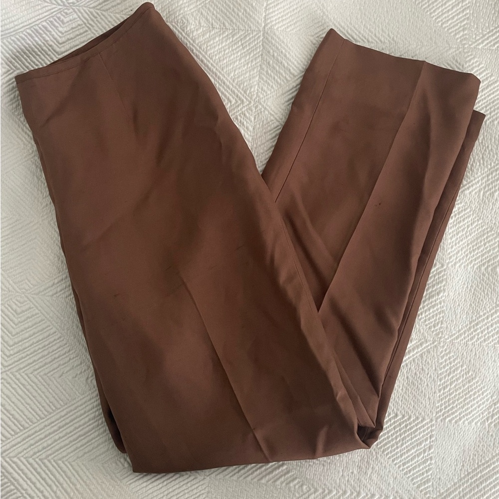 NWT J. McLaughlin Silk straight leg pants